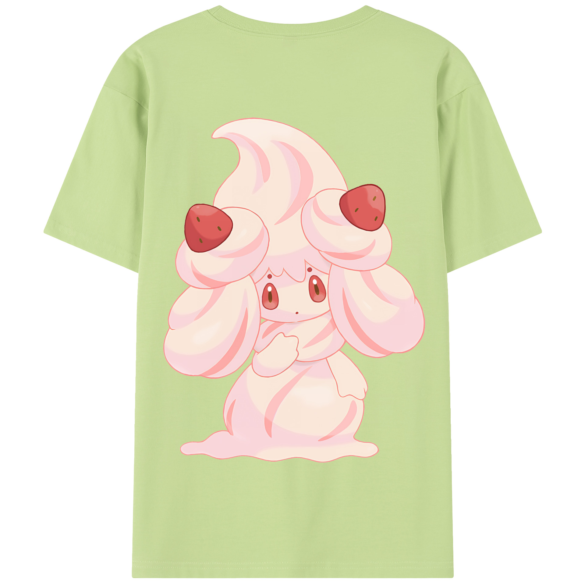 （画像用） ポケットモンスター Pokémon 綿100％半袖Tシャツ（背面プリント）